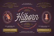 S&S Hilborn Font Bundle, a Font by Spencer & Sons Co. (Thumbnail 1 of 17)