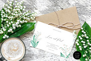 Lily of the Valley Watercolor Floral, an Illustration by Olga Koelsch (Thumbnail 3 of 6)