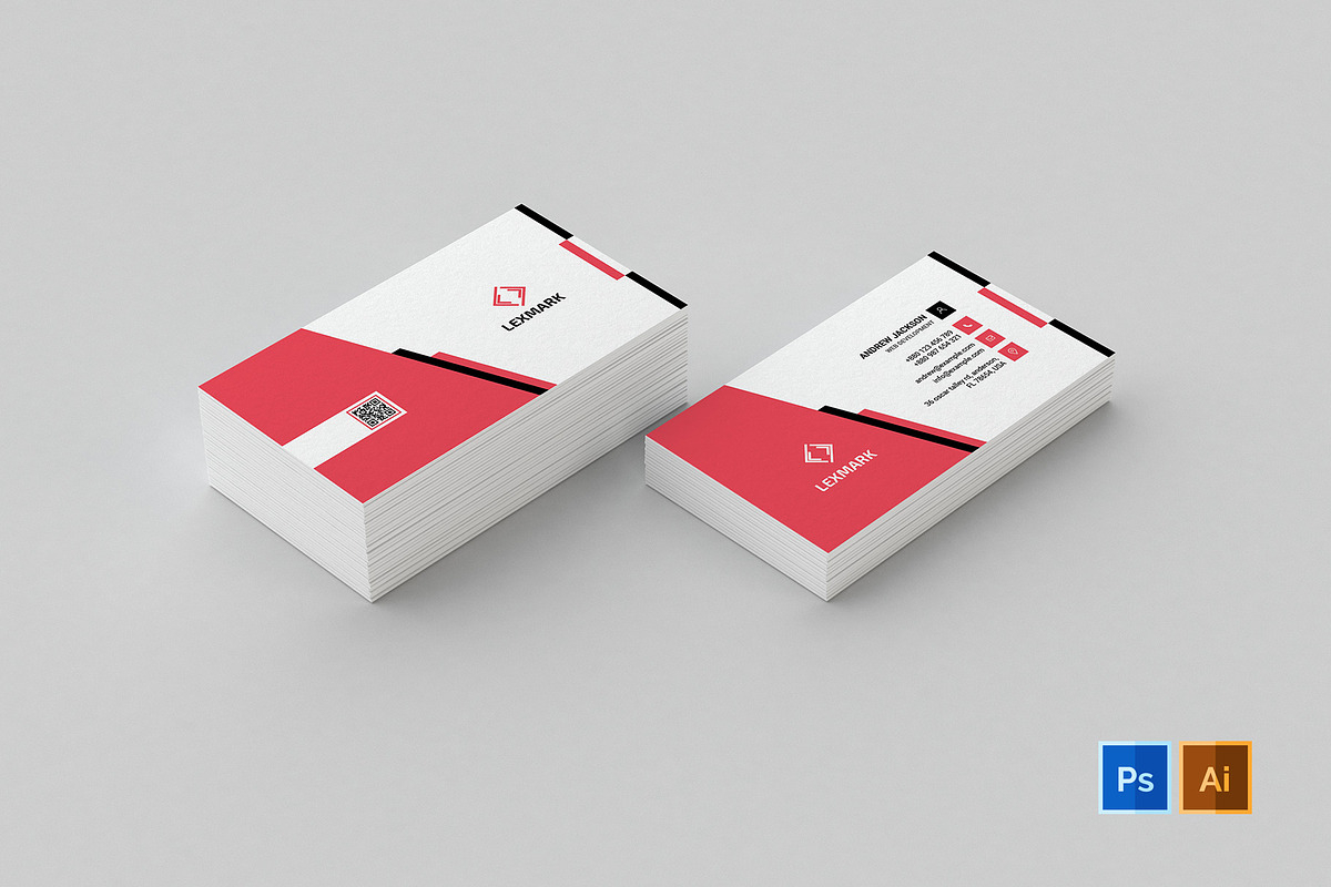 Business Card Template 55, a Business Card Template by BdThemes (Photo 2 of 4)