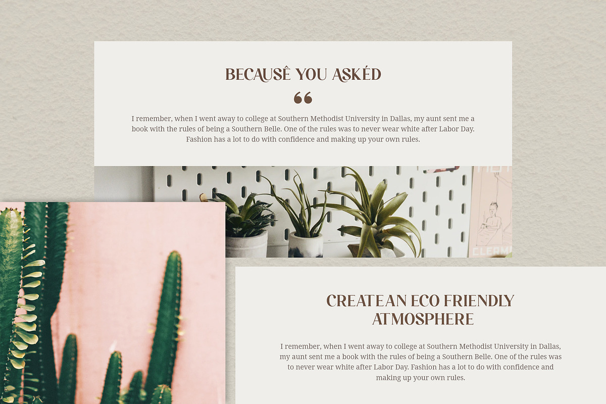 Larissa - Ligature Typeface, a Serif Font by Graphicxell (Photo 4 of 10)