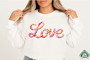 Glitter Crochet Yarn Valentine Png, an Illustration by Craft Nest (Thumbnail 2 of 4)