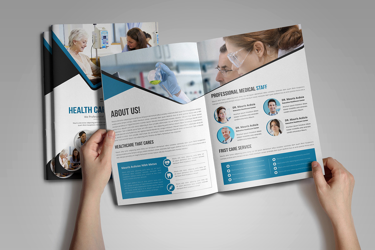 Medical Healthcare Brochure V4, a Brochure Template by JanySultana (Photo 9 of 10)
