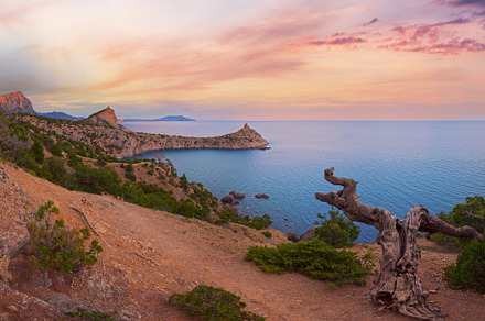 Coastline of Novyj Svit reserve (Crimea, Ukraine), a Nature Photo by YuriyB