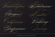 King Bloser, a Script Font by Misprinted Type (Thumbnail 5 of 10)