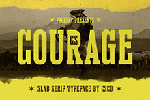 CS Courage – Retro Font