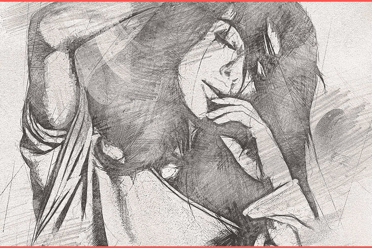 Realistic Pencil Sketch CS3+, an Action Add-On by Amorjesu.com (Photo 3 of 16)