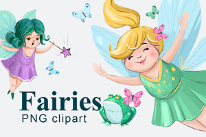 Fairies. Png Clipart