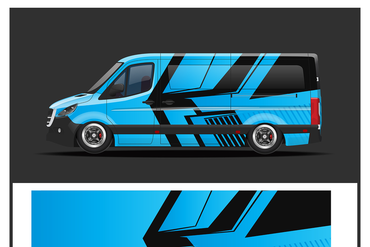 Dynamic Van Wrap Design, a Texture Illustration by CarWrap design (Photo 4 of 4)