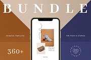 ALL IN ONE BUNDLE, a Social Media Template by Ruby&Heart Studio (Thumbnail 1 of 17)