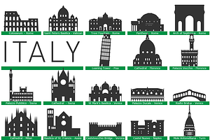 Landmarks of Italy