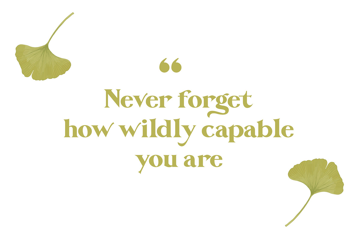 De Ginkgo, a Serif Font by Emyself Design (Photo 2 of 16)