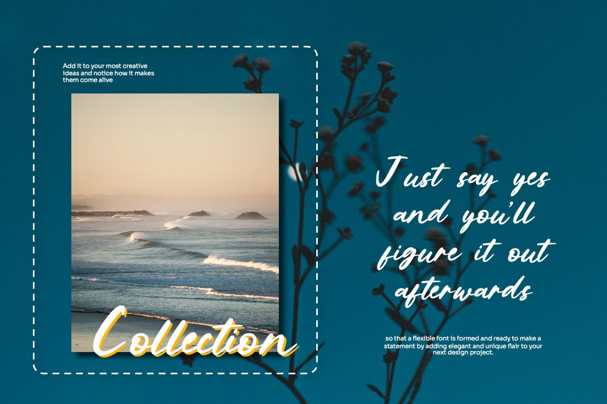 Plantyeus - Feminime Script Font, a Script Font by Dhabee (Photo 15 of 15)
