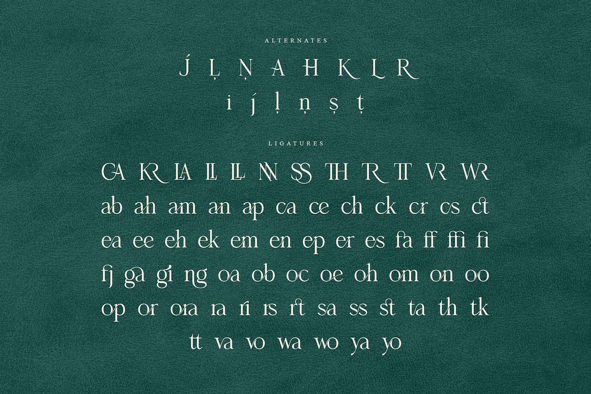 Krisma Serif - Elegant Serif Family, a Serif Font by Krismagraph (Photo 12 of 15)