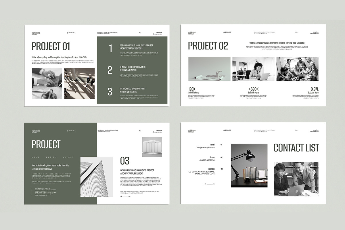 Architecture Portfolio Presentation preview 5