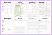 2025-2026 Side Hustle Planner, a Print Template by Designmela01 (Thumbnail 2 of 4)