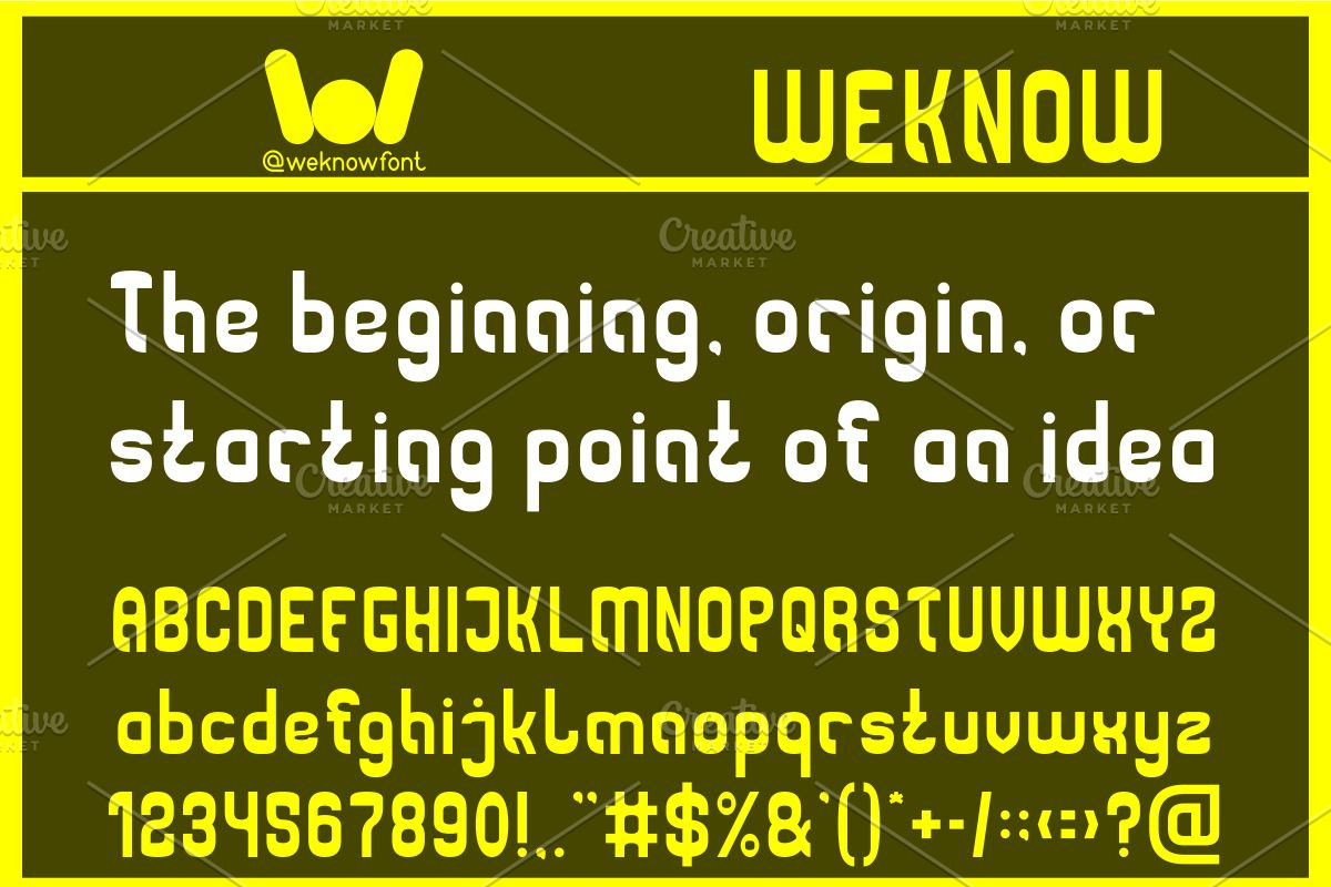 Flashback font, a Font by weknow (Photo 5 of 8)