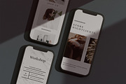 Gariot Phone Mockups Natural Shadows, a Product Mockup by Goashape Studio (Thumbnail 5 of 9)