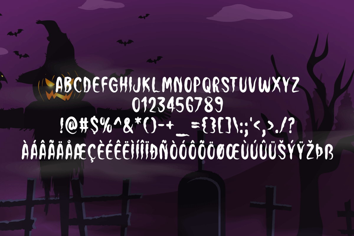 Haunting Typeface, a Handwritten Font by Seemly Fonts (Photo 6 of 6)
