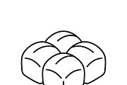 41 Christmas Feast Vector Icons, an Outline Icon by adenpinkstore (Thumbnail 21 of 21)