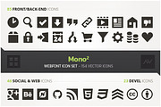 Mono2 – Webfont Icon Pack, an Icon by AllienWorks (Thumbnail 1 of 3)