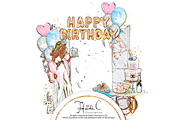 Birthday, an Illustration by HeidiCIllustration (Thumbnail 2 of 9)