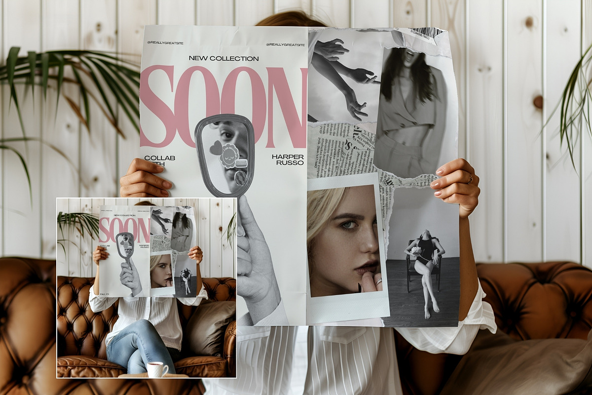 Newspaper Mockup - SC002 - 03, a Books & Magazine Mockup by Callistemon Creative (Photo 4 of 5)