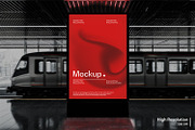 Subway Station Billboard Mockup, an Advertising Mockup by RamStudio2 (Thumbnail 6 of 7)