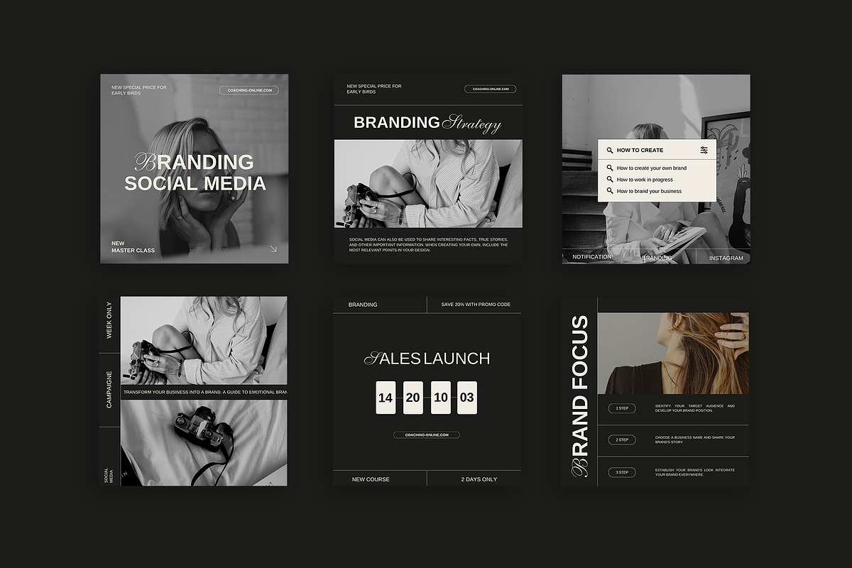 Big Coach Bundle | Canva, a Social Media Template by Instprofi | Studio Estimo (Photo 38 of 48)