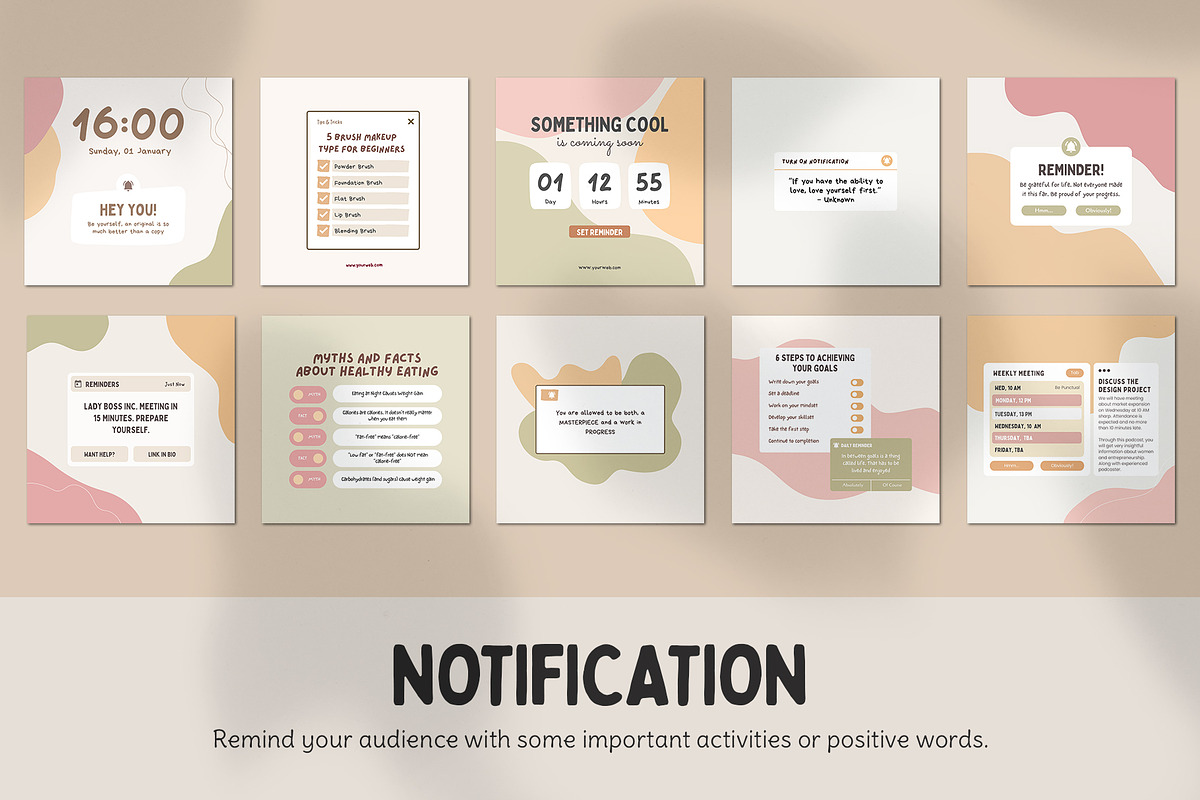 Instagram Engagement Booster Creator, a Social Media Template by Analogi Studio (Photo 7 of 27)
