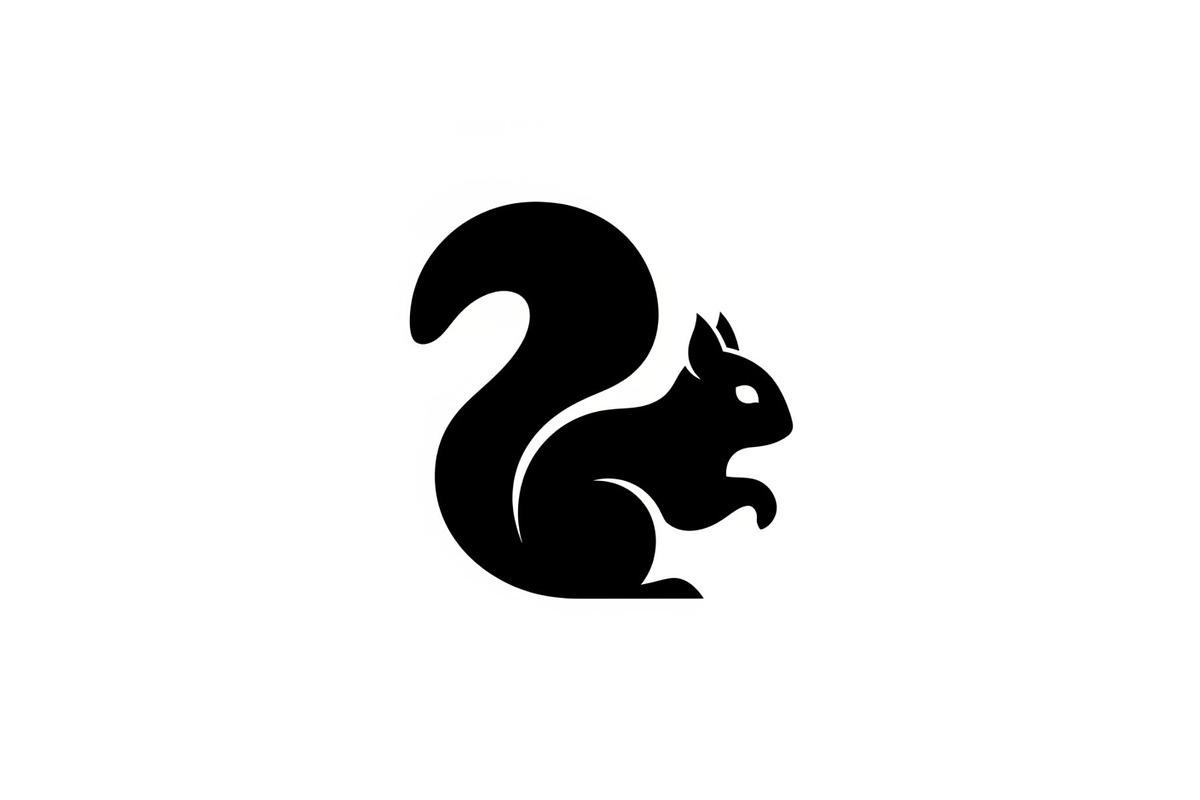 Squirrel Silhouette Vector Bundle, an Illustration by yasushie (Photo 46 of 48)