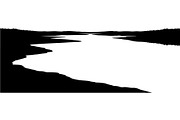 Lake Reflection Silhouette, an Object Graphic by Designer_Momina (Thumbnail 2 of 20)