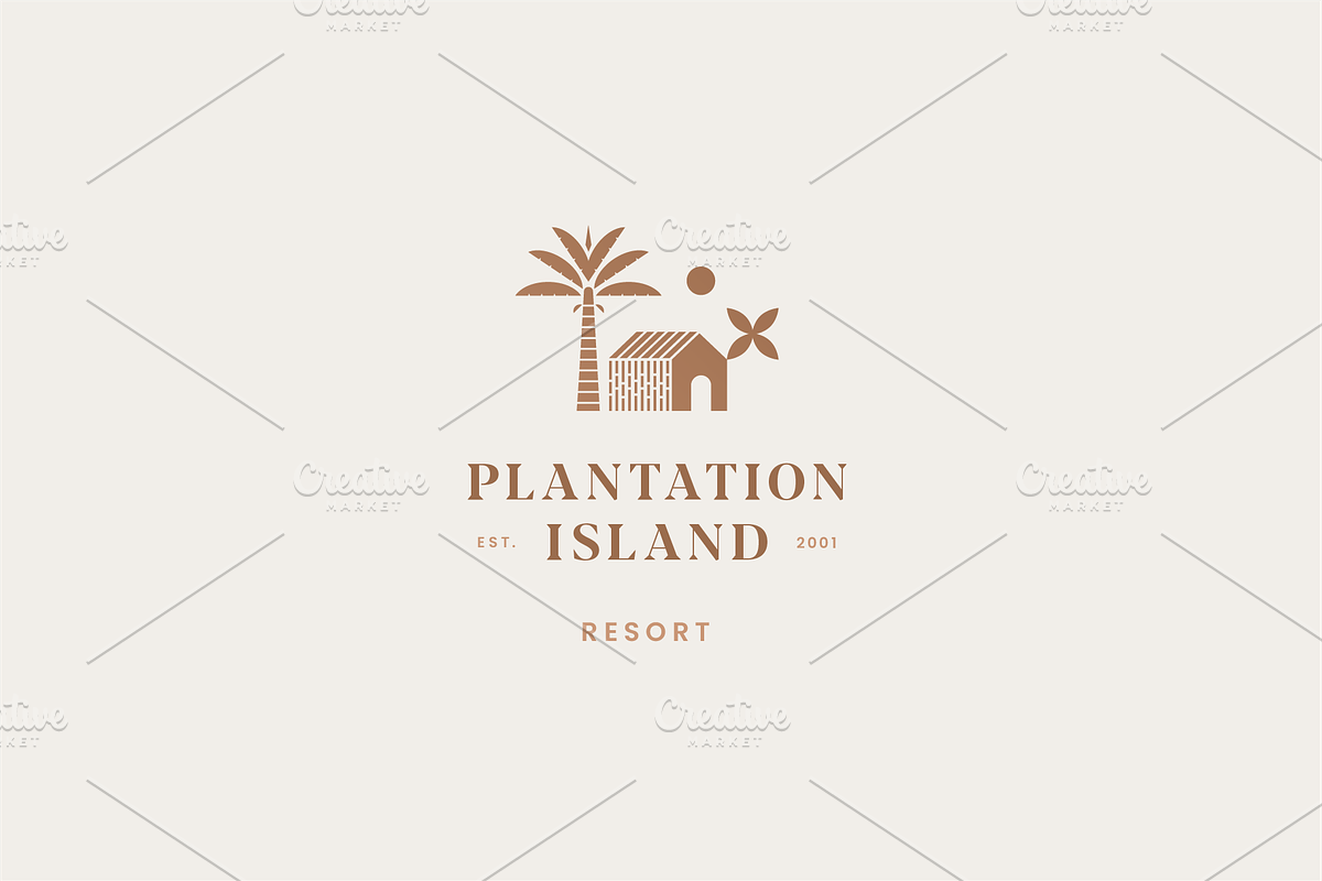 Resort Logos and Branding Elements, a Graphic by The Store (Photo 2 of 8)