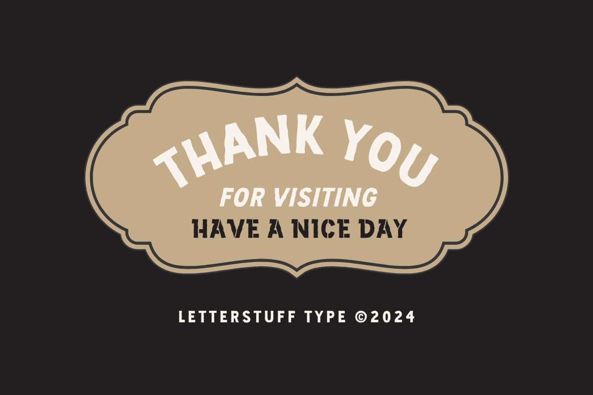Heybrader | Vintage Font, a Sans Serif Font by LetterStuff Typefoundry (Photo 11 of 11)