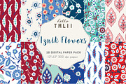 Iznik Digital Paper, a Pattern Graphic by Hello Talii (Thumbnail 1 of 3)