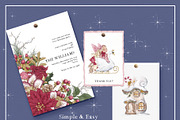 Fairy Christmas-Winter Illustrations, a Seasonal Illustration by Pretty Little Lines (Thumbnail 15 of 16)