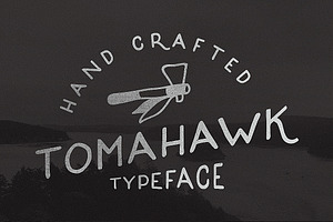 Tomahawk — Vintage Font