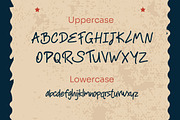 Angesullivan - Simple Display Brush, a Handwritten Font by Dhabee (Thumbnail 2 of 10)