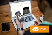 Responsive Mockup Templates, an iPhone Mockup by Rob Designs (Thumbnail 1 of 5)