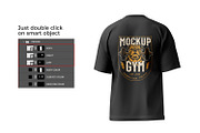 Oversized T-Shirt Mockup, a Shirt Mockup by Ram Studio LLC (Thumbnail 8 of 12)