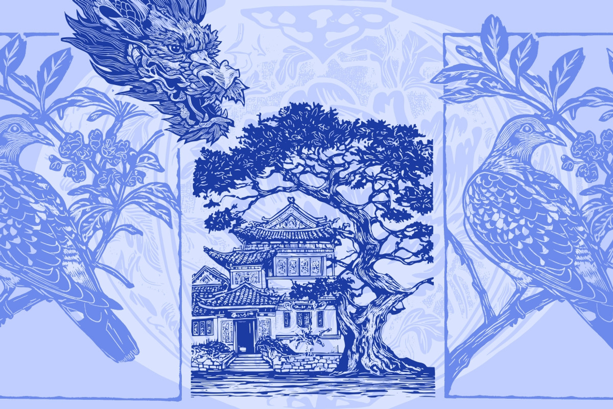 Chinese Culture vector illustrations, an Object Illustration by Nocturnal Wolf (Photo 2 of 19)