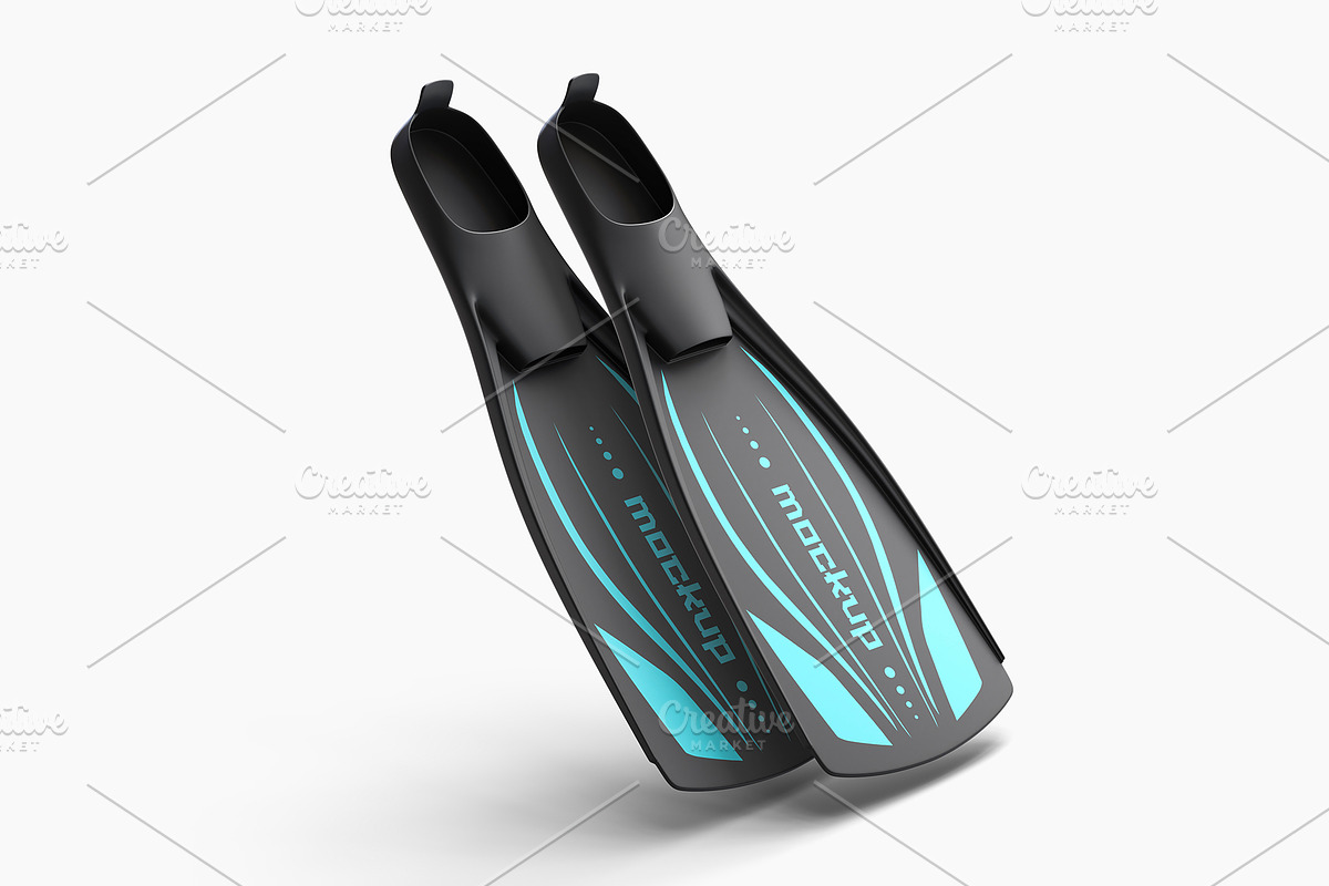 Flippers Mockup Set, a Merchandise Mockup by ForgeDesign (Photo 5 of 7)