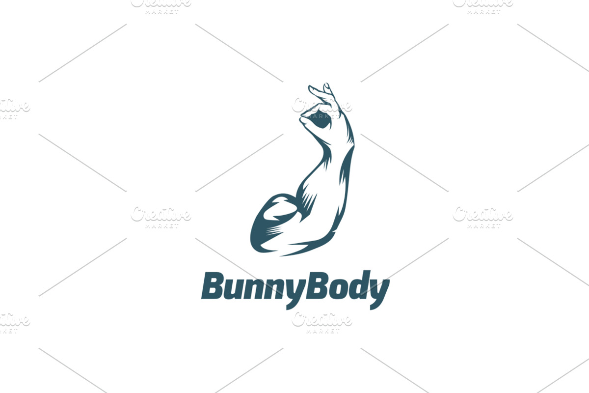 Fitness Logo, a Branding & Logo Template by Creatiph Market (Photo 1 of 2)