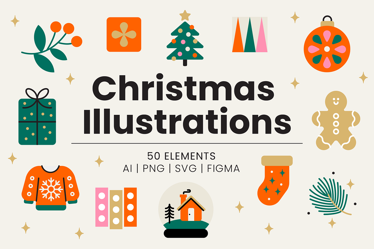 Christmas Illustrations, an Illustration by IlloBob (Photo 1 of 5)