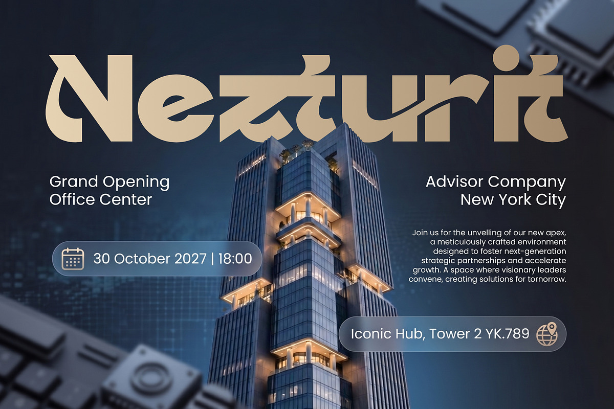Garitz – Dynamic Typeface Flow, a Sans Serif Font by Sealoung (Photo 2 of 12)