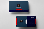 Stylish Business Card Template, a Business Card Template by YUDesignStore (Thumbnail 1 of 3)
