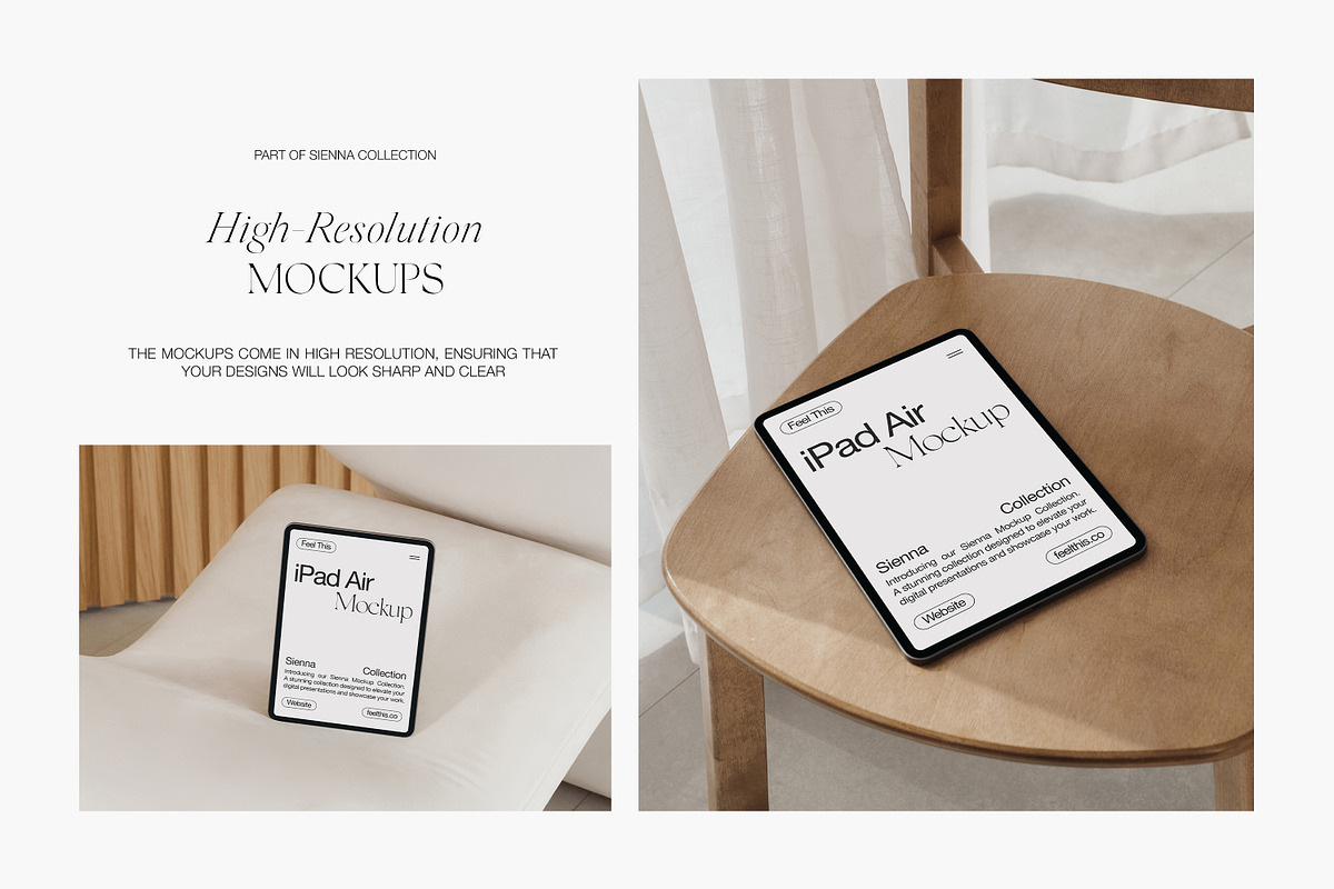 iPad Air Mockups, an iPad Mockup by Feel This (Photo 6 of 8)