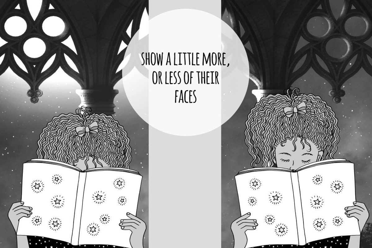 Kids Reading Books - Hand Drawn, an Education Illustration by Franzi draws (Photo 4 of 4)