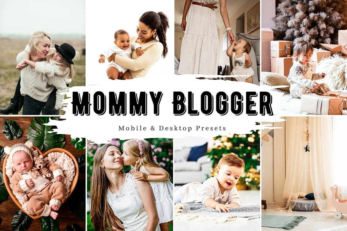 10 Mommy Blogger Lightroom Presets, a Preset Add-On by LucaTheme (Photo 1 of 9)