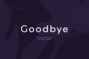 Glaukon - Modern Sans-Serif, a Sans Serif Font by AlienValley (Thumbnail 7 of 7)