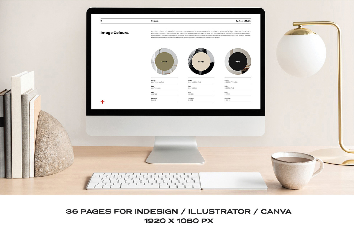 Brand Guidelines Template, a Presentation Template by Occy Design (Photo 2 of 11)